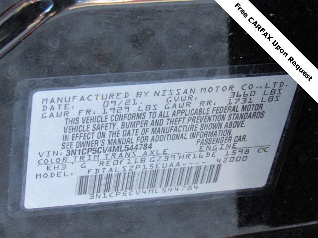 used 2021 Nissan Kicks car, priced at $14,587