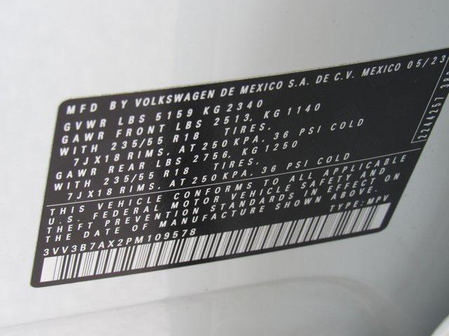 used 2023 Volkswagen Tiguan car, priced at $21,463