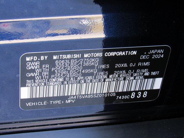 new 2025 Mitsubishi Outlander PHEV car, priced at $39,000