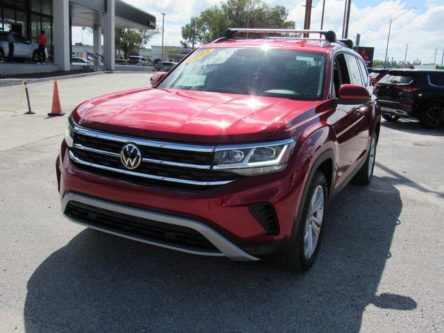 used 2021 Volkswagen Atlas car, priced at $25,303