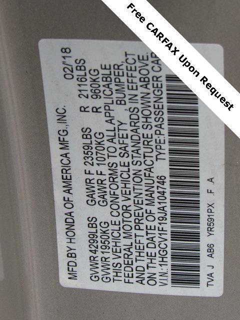 used 2018 Honda Accord car, priced at $11,987