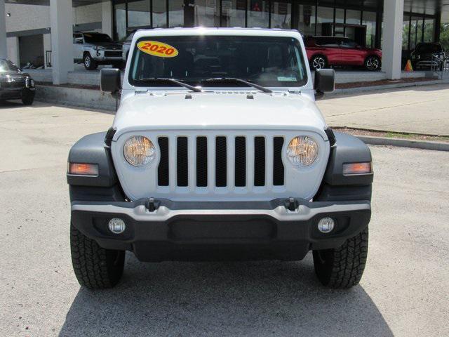 used 2020 Jeep Wrangler Unlimited car, priced at $25,498