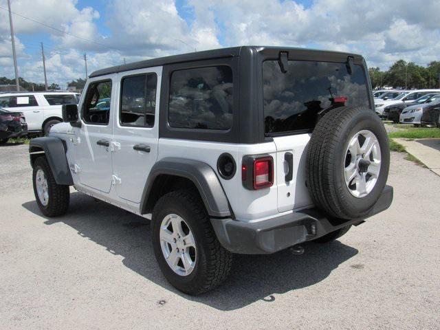 used 2020 Jeep Wrangler Unlimited car, priced at $25,498