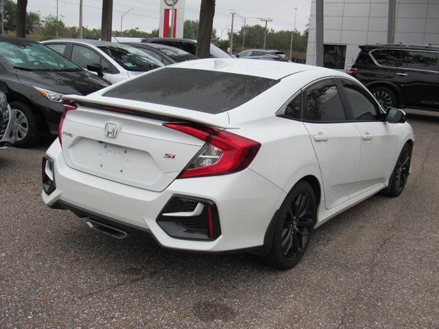 used 2020 Honda Civic Si car, priced at $21,677