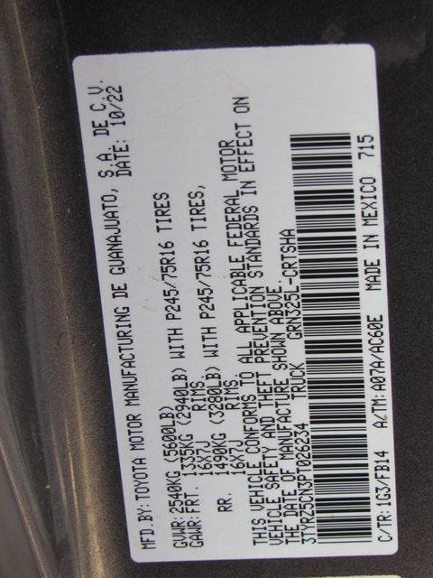 used 2023 Toyota Tacoma car, priced at $27,336