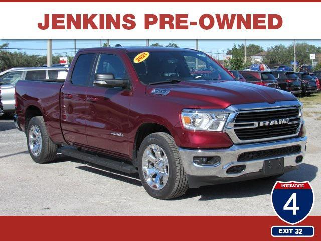 used 2021 Ram 1500 car, priced at $25,499