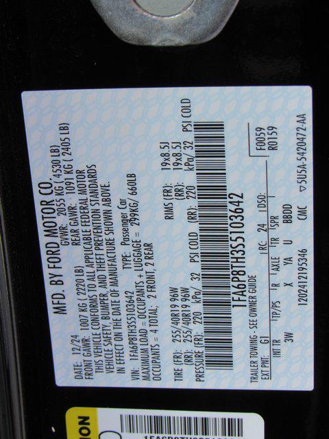 used 2025 Ford Mustang car, priced at $33,326