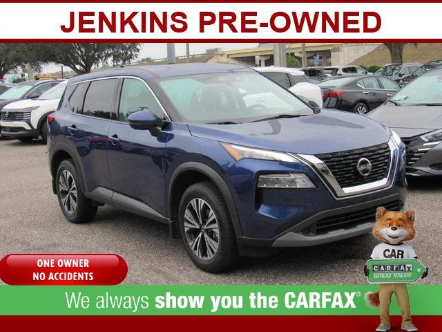 used 2021 Nissan Rogue car, priced at $19,292