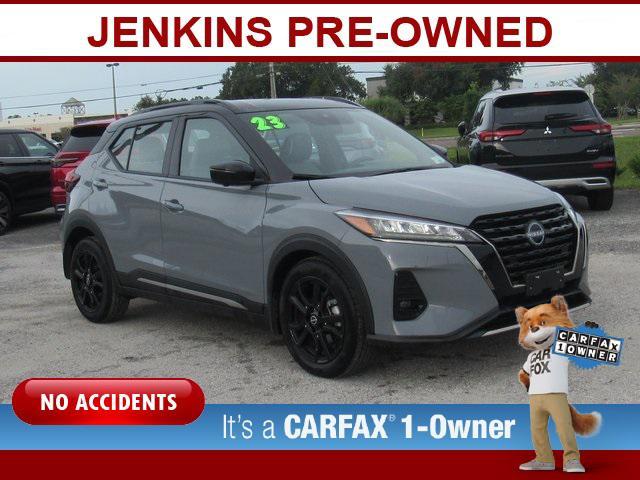 used 2023 Nissan Kicks car, priced at $16,293