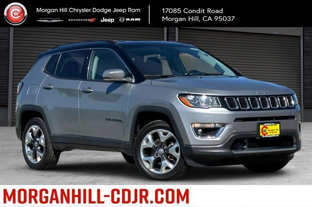 used 2021 Jeep Compass car, priced at $17,491