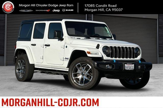 used 2024 Jeep Wrangler 4xe car, priced at $33,991