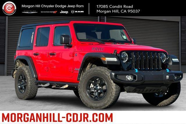 used 2024 Jeep Wrangler 4xe car, priced at $39,991