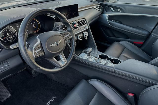 used 2023 Genesis G70 car, priced at $27,694