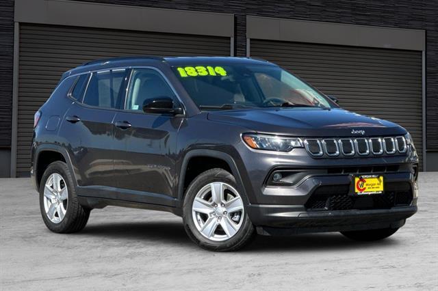 used 2022 Jeep Compass car, priced at $18,413
