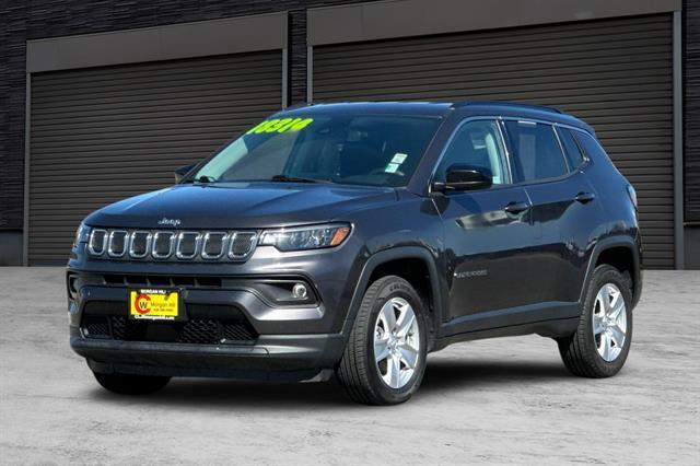 used 2022 Jeep Compass car, priced at $18,413