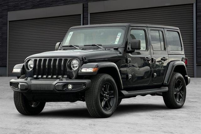 used 2022 Jeep Wrangler Unlimited car, priced at $33,541