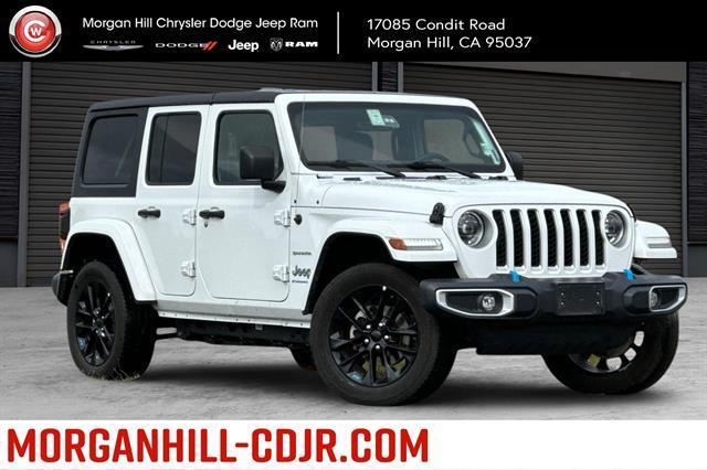 used 2023 Jeep Wrangler 4xe car, priced at $30,591