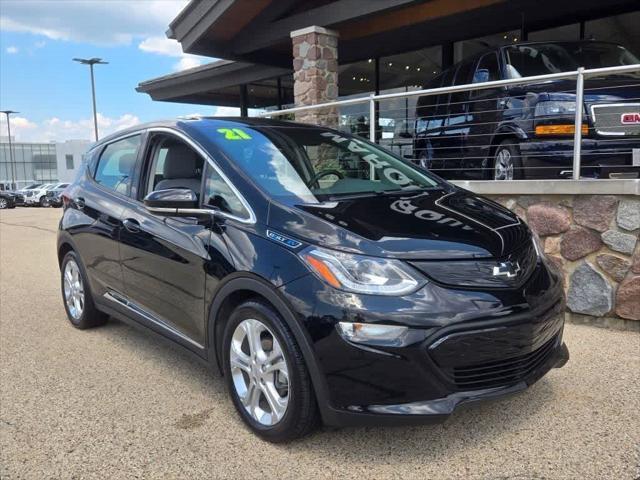 used 2021 Chevrolet Bolt EV car, priced at $13,995