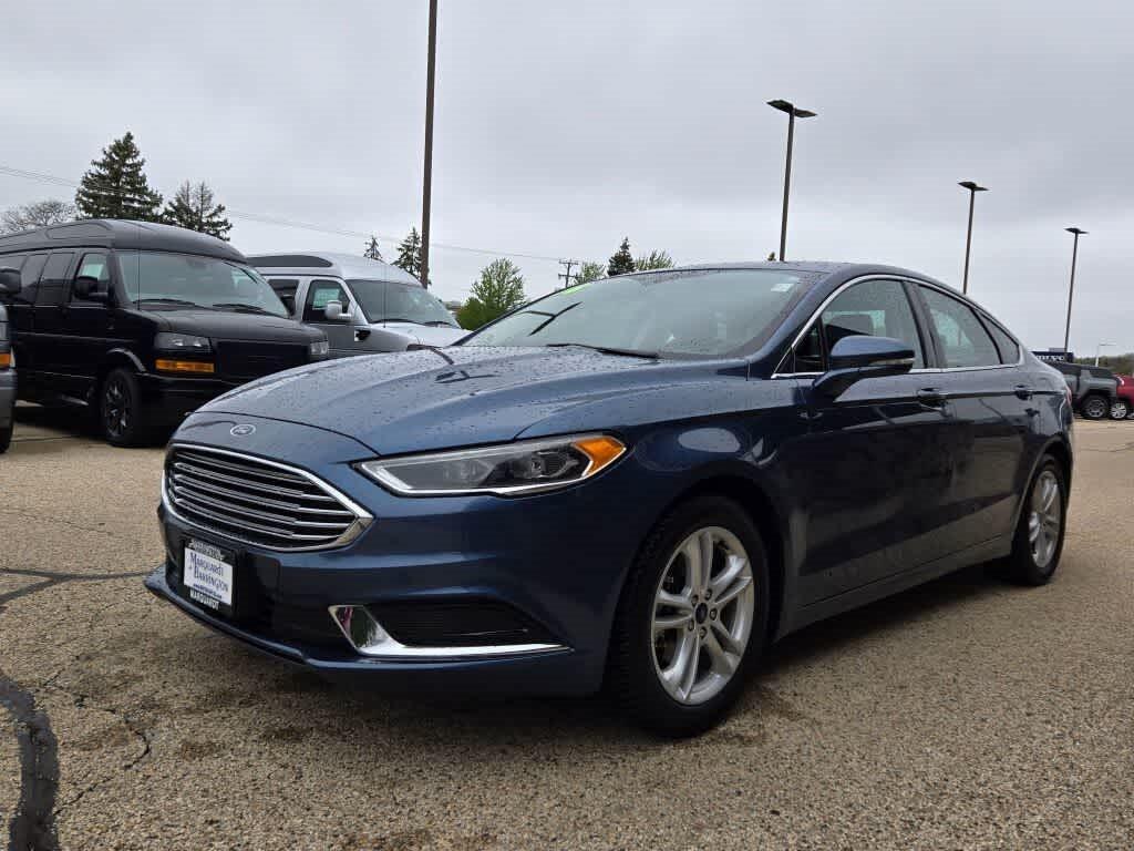 used 2018 Ford Fusion car, priced at $12,495