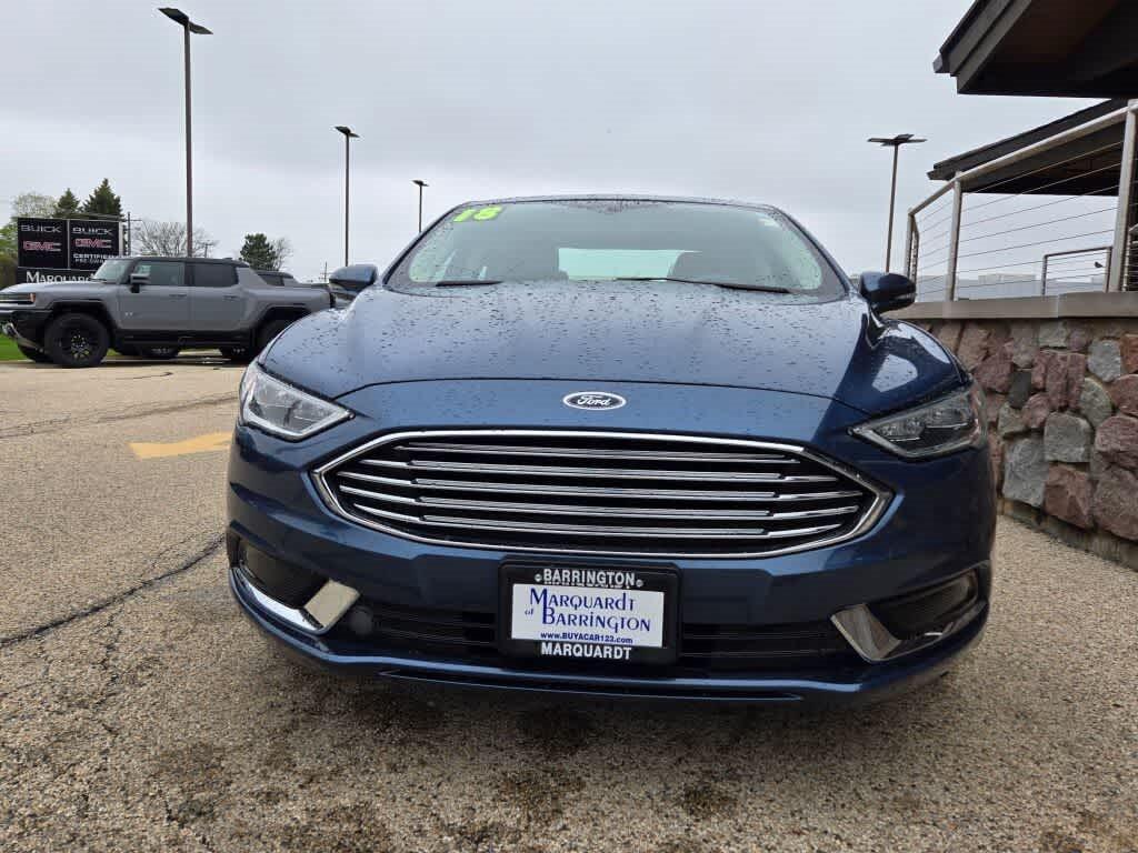 used 2018 Ford Fusion car, priced at $12,495