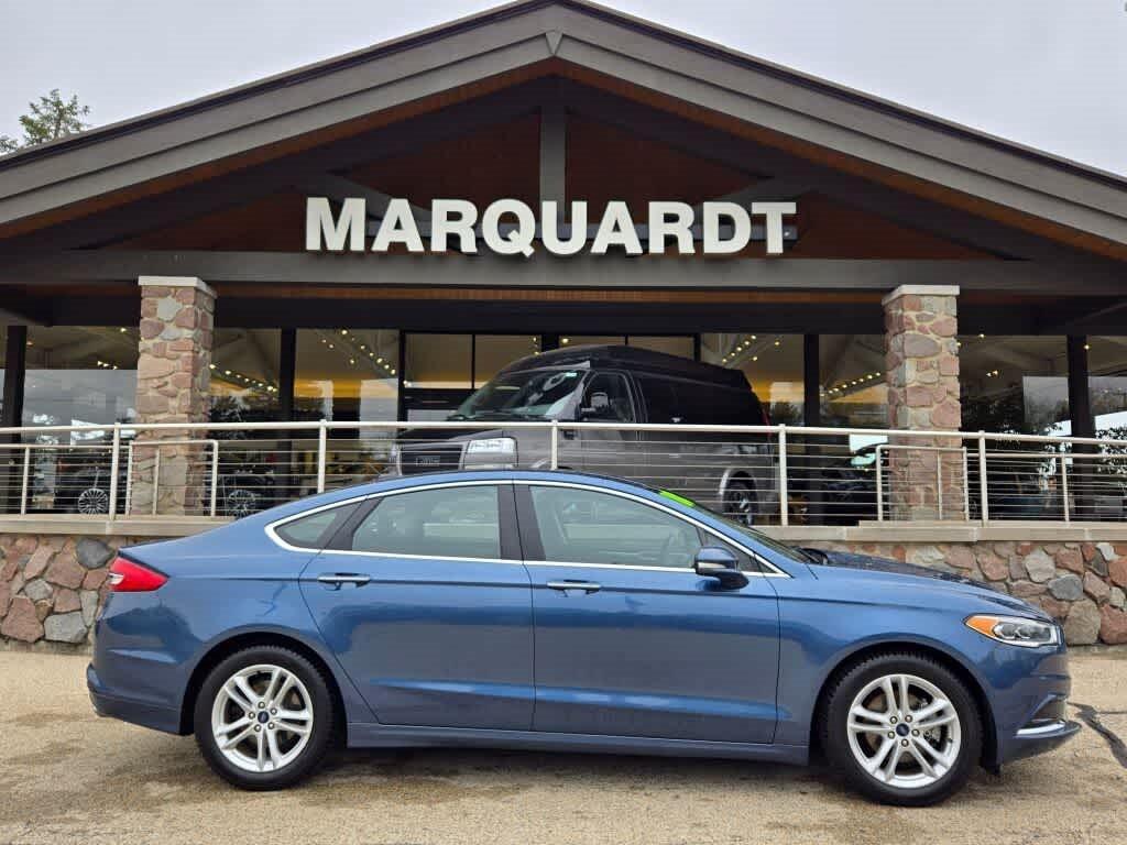 used 2018 Ford Fusion car, priced at $12,495