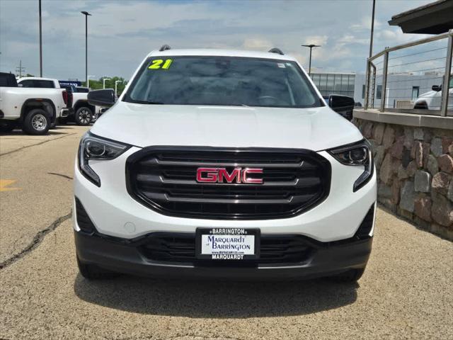 used 2021 GMC Terrain car, priced at $23,995