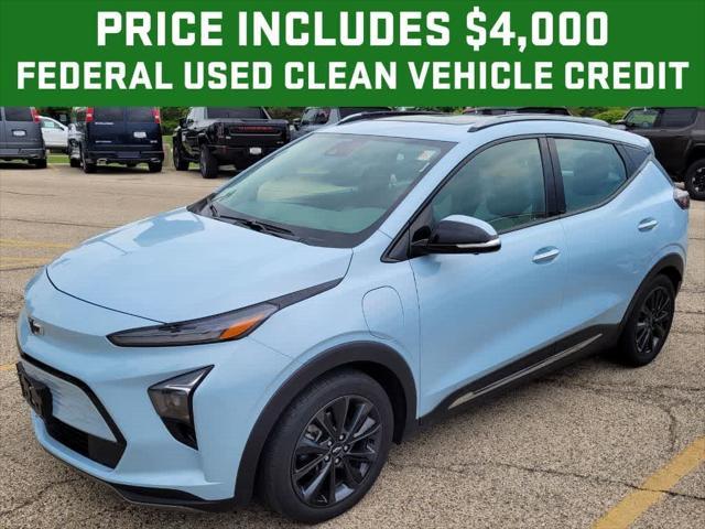 used 2022 Chevrolet Bolt EUV car, priced at $17,995