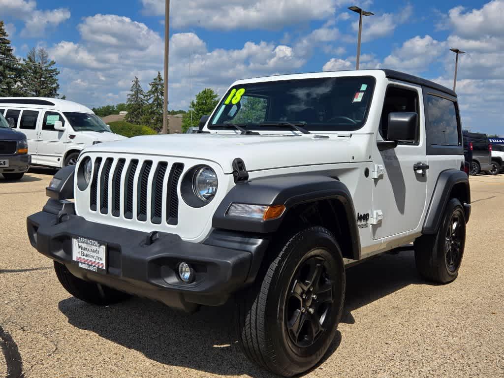 used 2018 Jeep Wrangler car, priced at $17,995