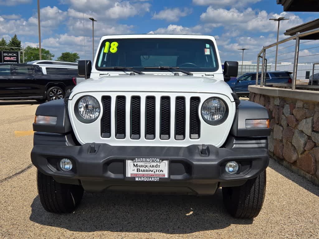 used 2018 Jeep Wrangler car, priced at $17,995