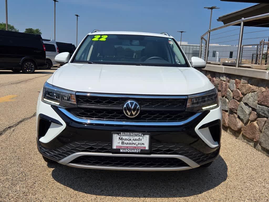 used 2022 Volkswagen Taos car, priced at $20,395