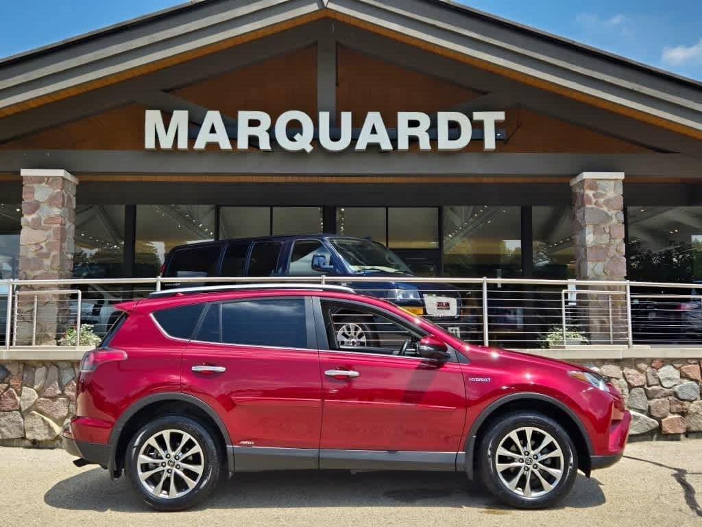 used 2018 Toyota RAV4 Hybrid car, priced at $24,995
