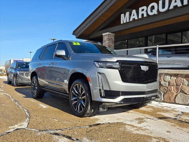 used 2023 Cadillac Escalade car, priced at $83,995