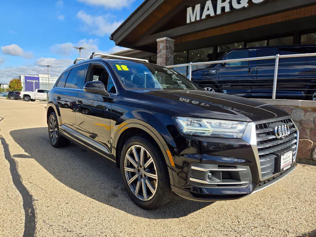 used 2018 Audi Q7 car, priced at $18,695