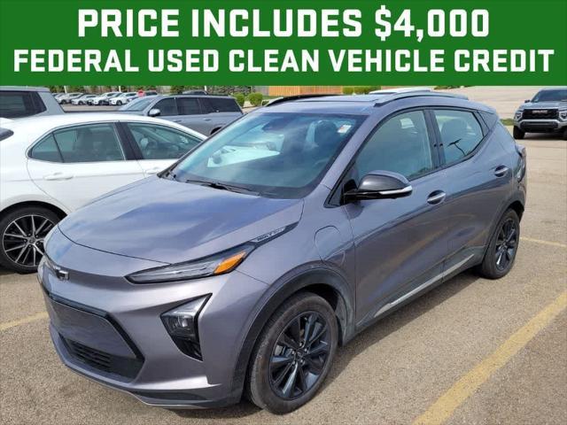 used 2022 Chevrolet Bolt EUV car, priced at $20,995