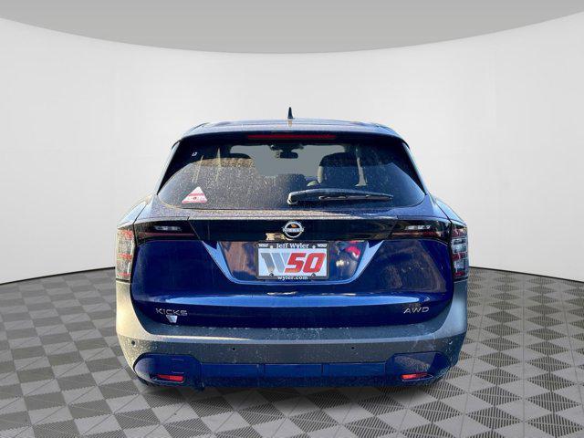 new 2025 Nissan Kicks car, priced at $26,555