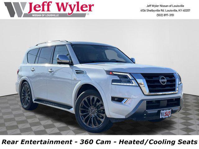 used 2021 Nissan Armada car, priced at $36,351