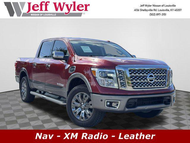 used 2017 Nissan Titan car, priced at $19,899