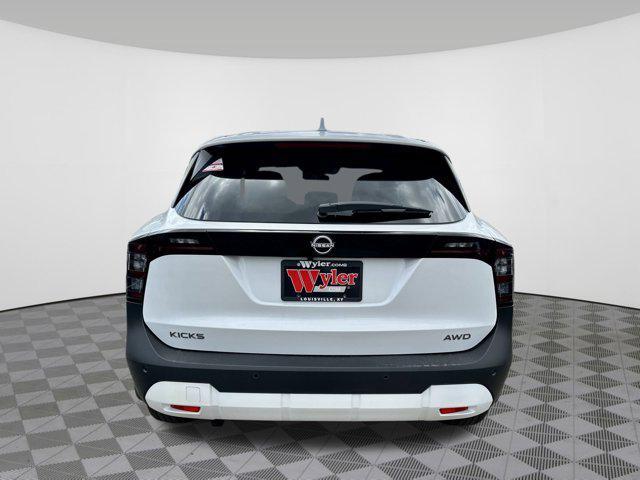 new 2025 Nissan Kicks car, priced at $26,689