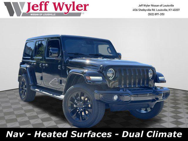 used 2021 Jeep Wrangler Unlimited car, priced at $33,585