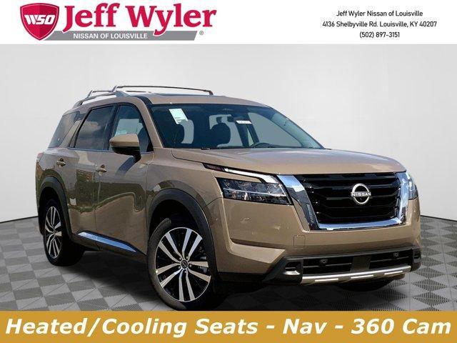 new 2024 Nissan Pathfinder car, priced at $45,472