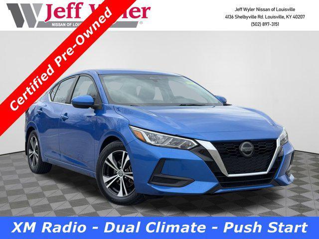 used 2021 Nissan Sentra car, priced at $15,649