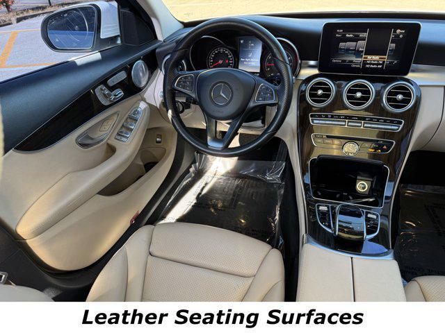 used 2017 Mercedes-Benz C-Class car, priced at $16,413