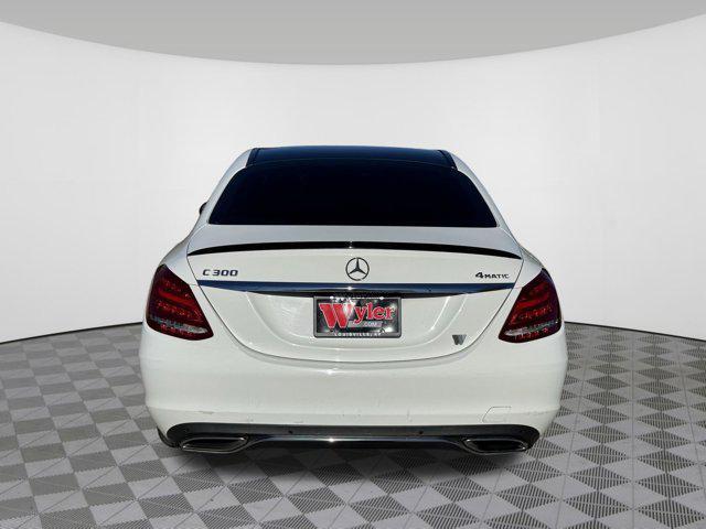 used 2017 Mercedes-Benz C-Class car, priced at $16,413