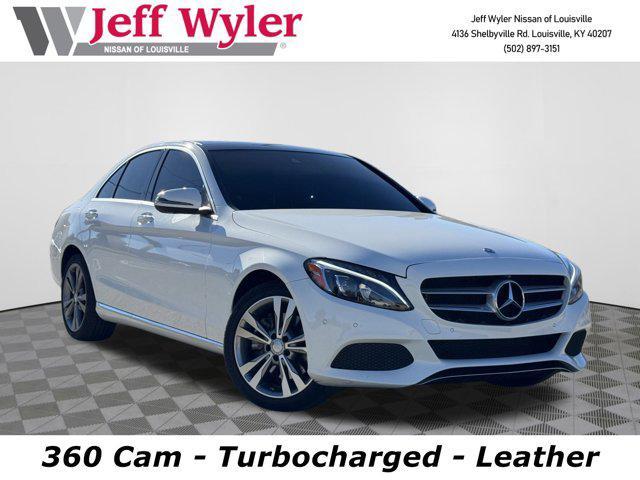 used 2017 Mercedes-Benz C-Class car, priced at $16,413