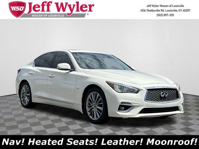 used 2018 INFINITI Q50 car, priced at $21,480