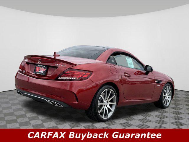 used 2017 Mercedes-Benz AMG SLC 43 car, priced at $35,389