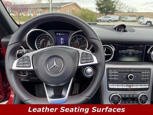 used 2017 Mercedes-Benz AMG SLC 43 car, priced at $35,389