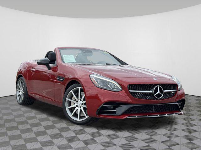 used 2017 Mercedes-Benz AMG SLC 43 car, priced at $35,389