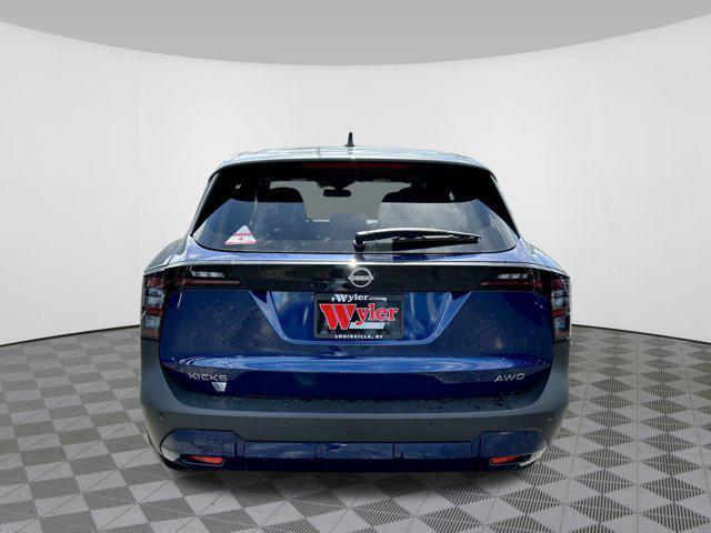 new 2025 Nissan Kicks car, priced at $26,828