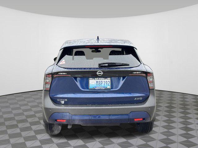 used 2025 Nissan Kicks car, priced at $24,863